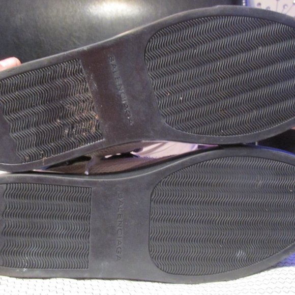 Balenciaga Hi-Top Men’s Sneakers Size 8.5 (U.S.) Size 41 (E.U.) - Picture 8 of 10